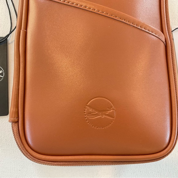 NWT JoePamelia Voyageur Leather Artisan Travel Wallet Crossbody Camel 
MSRP$189. - Picture 6 of 15